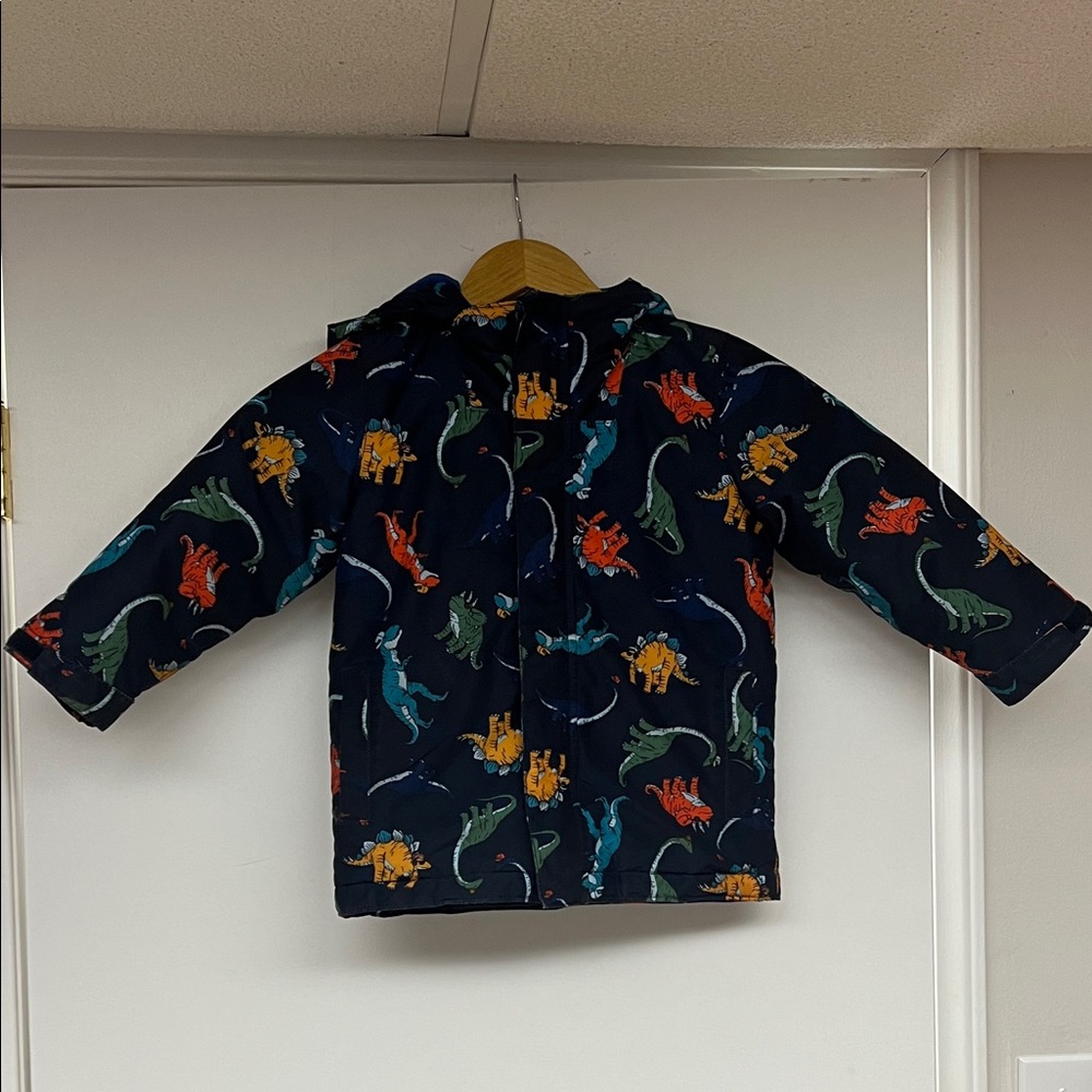 The Children’s Place Dinosaur Hooded Winter Jacket